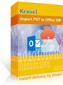 Kernel import pst to office 365
